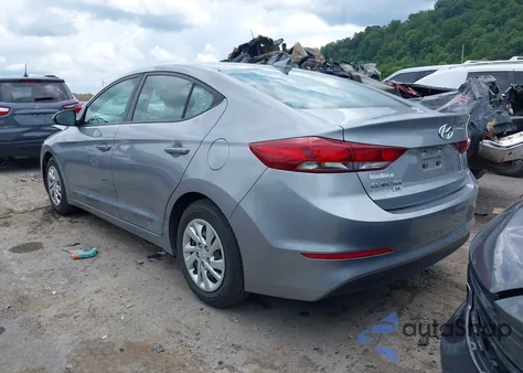 2017 Hyundai Elantra Se from USA, damaged, VIN 5NPD74LF8HH105937